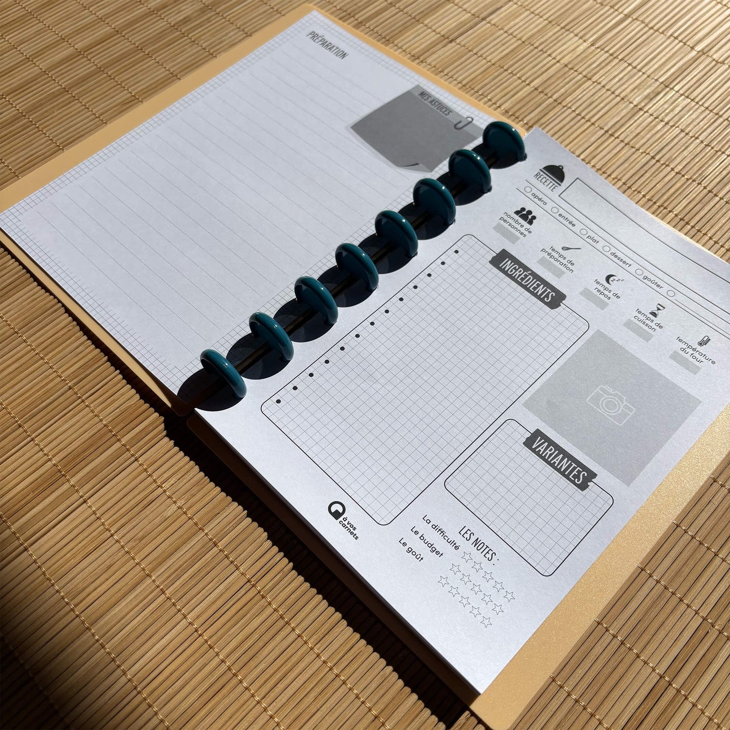 Pack Recettes - 40 feuilles