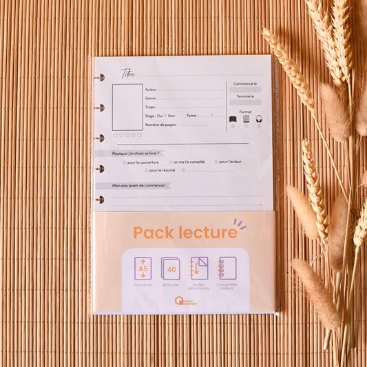 Pack lecture - 40 feuilles