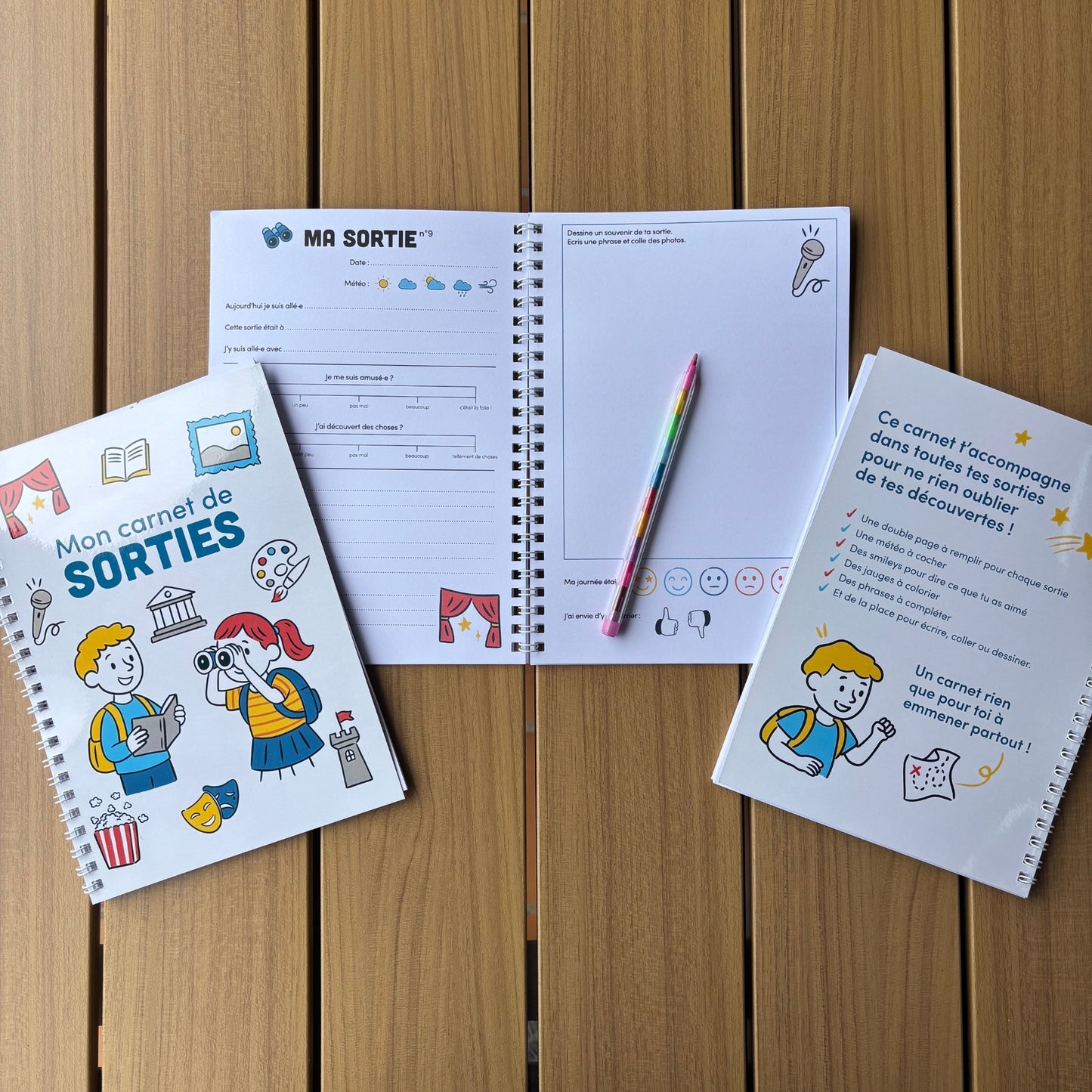 Carnet de sorties enfants