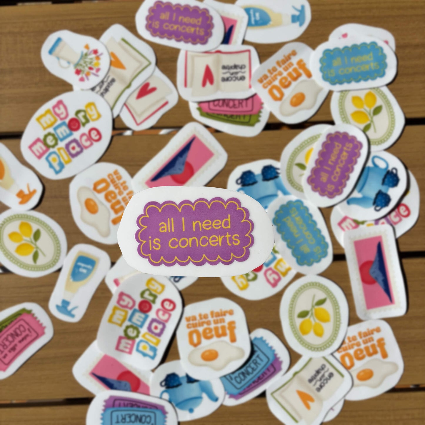 Sticker DTF UV
