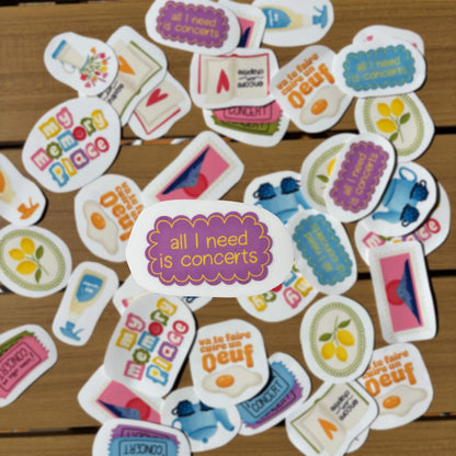 Sticker DTF UV