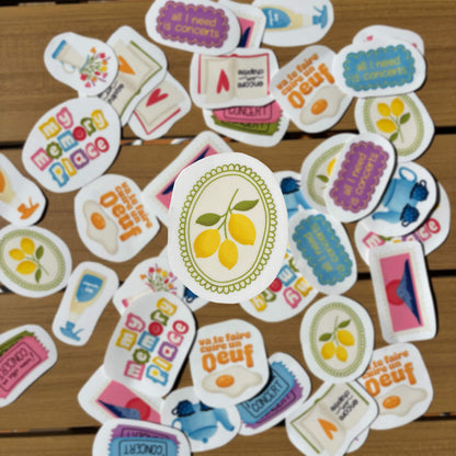 Sticker DTF UV