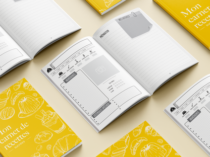 Carnet de recettes sucrées