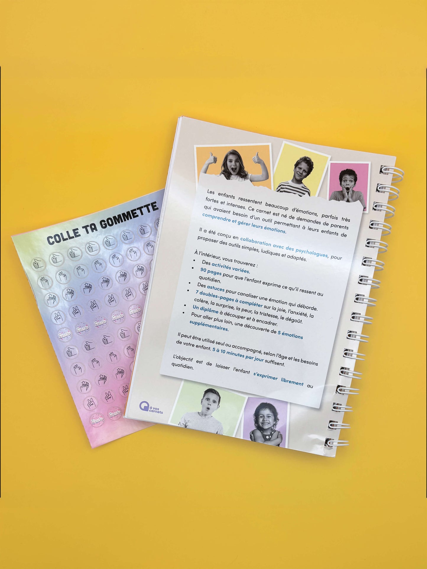 Mon journal d'émotion | 6-10 ans