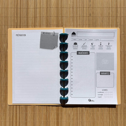 Pack Recettes - 40 feuilles