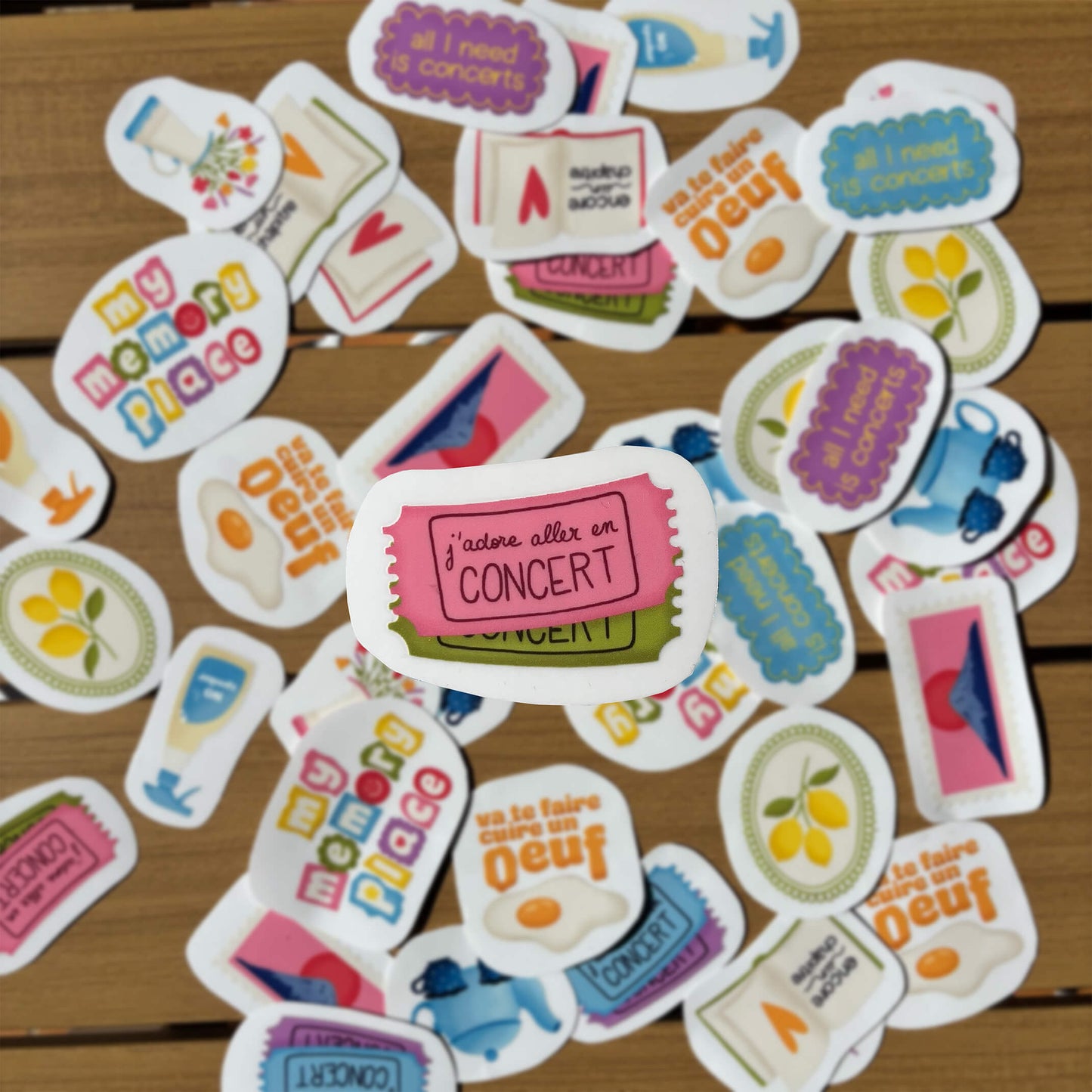 Sticker DTF UV