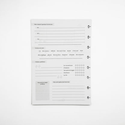 Pack lecture - 20 feuilles