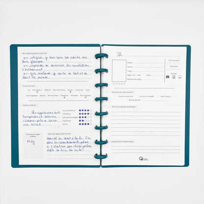 Carnet personnalisable | Pack lecture - 40 feuilles