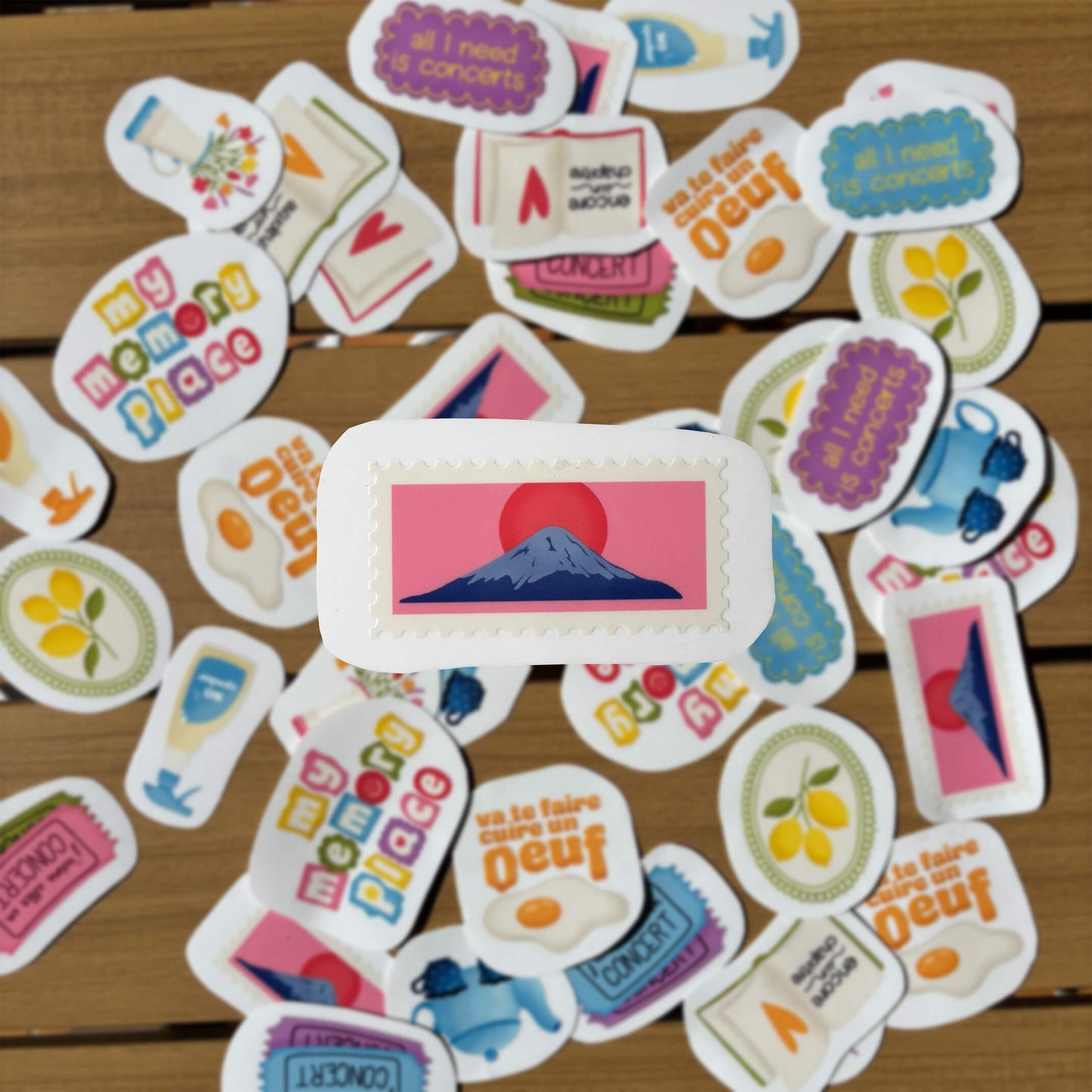 Sticker DTF UV