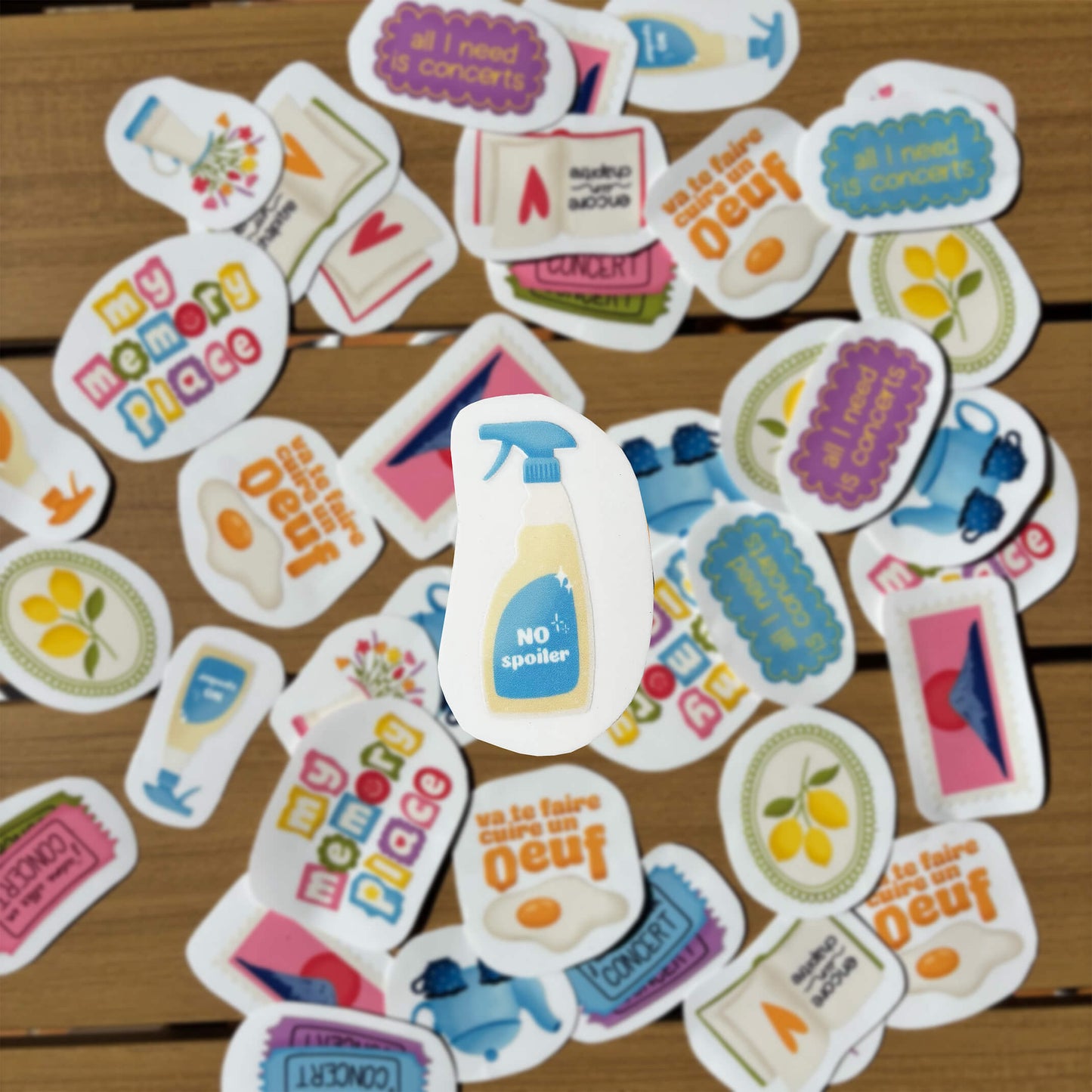 Sticker DTF UV