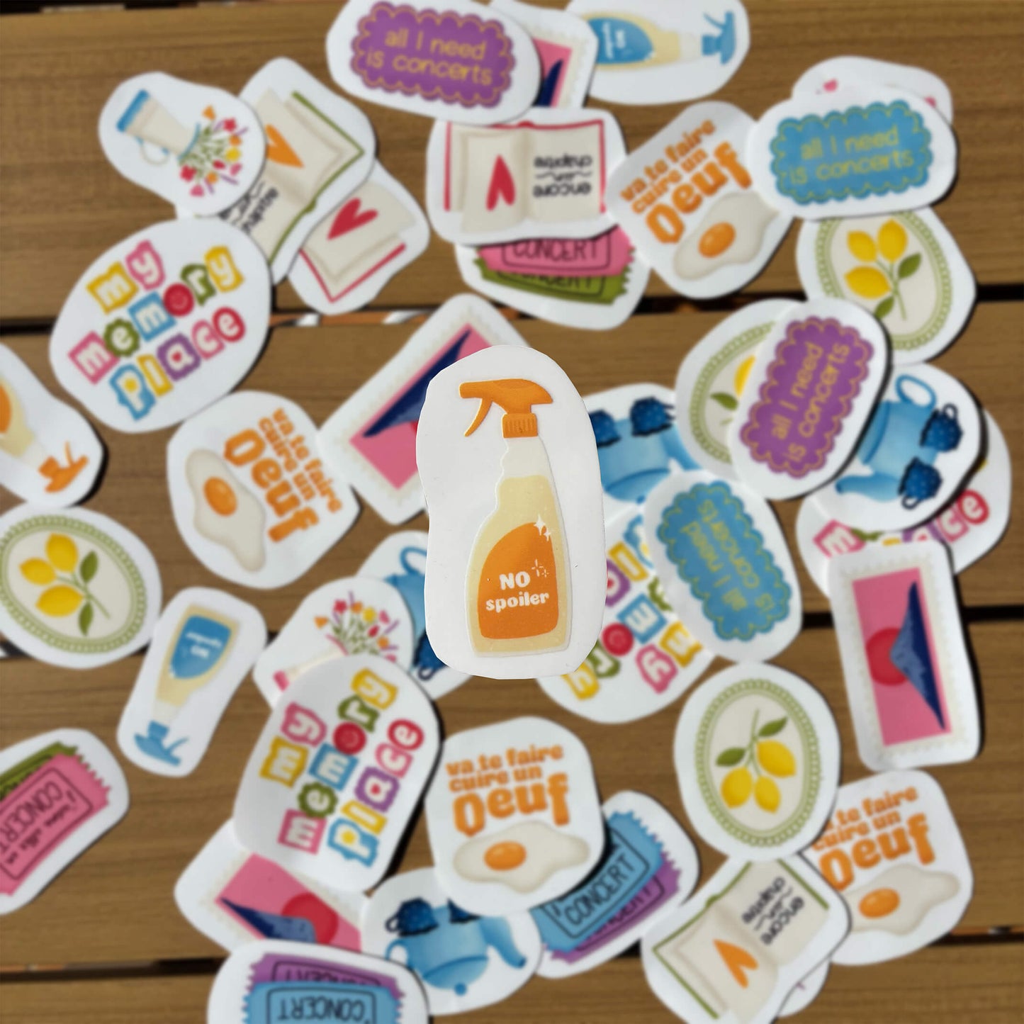 Sticker DTF UV