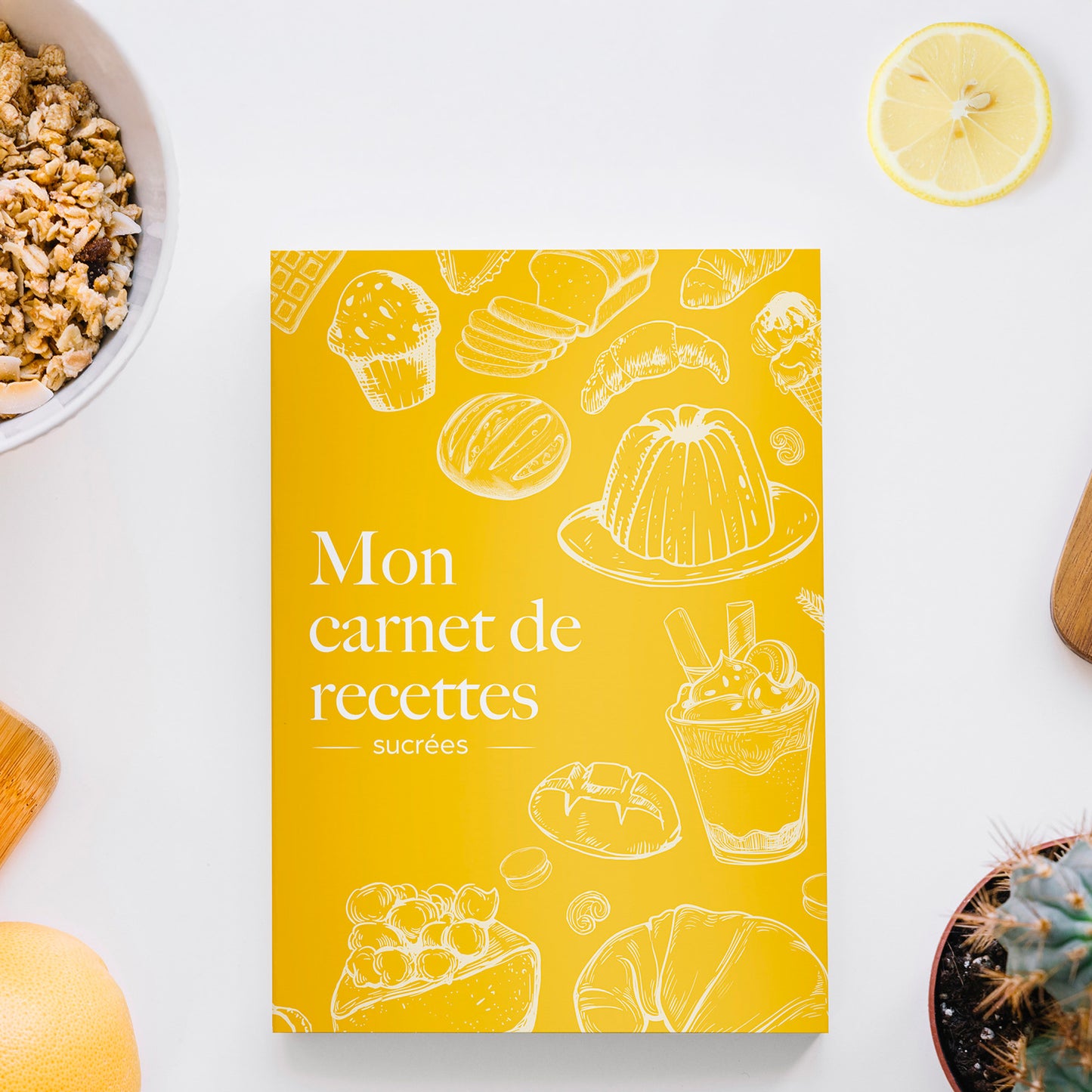 Carnet de recettes sucrées