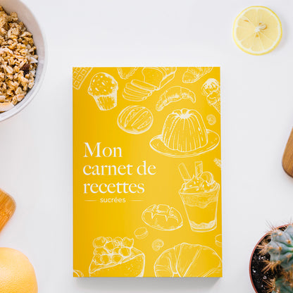 Carnet de recettes sucrées